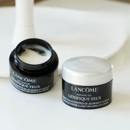 【赠随机化妆包】兰蔻小黑瓶发光眼霜小样5ml*3瓶 商品图1