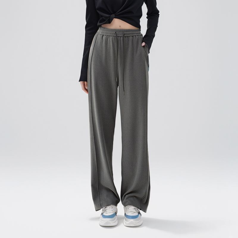 【2件9折】【Petit Bari】(多色)做旧水洗香蕉裤女士休闲长裤高工艺品质凉感