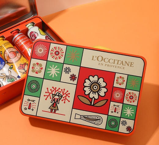 【情人节礼盒优选】L'OCCITANE欧舒丹24新款护手霜 铁盒五件套 商品图2