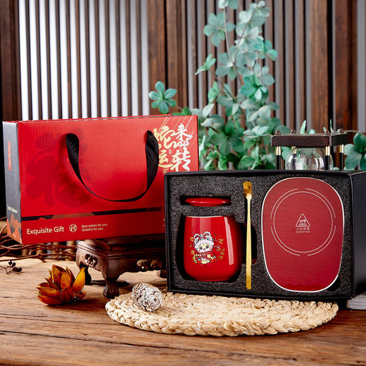 【马年限定❗️马来运转餐具礼盒】动动碗筷纳福开运，吃饭都能感受马年的好运势❗️过年春节新年元旦礼物商务年会伴手礼马年小礼品套装开业活动定制L 商品图3