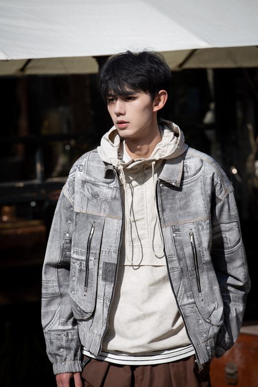 W411172929复古做旧夹克 商品图0