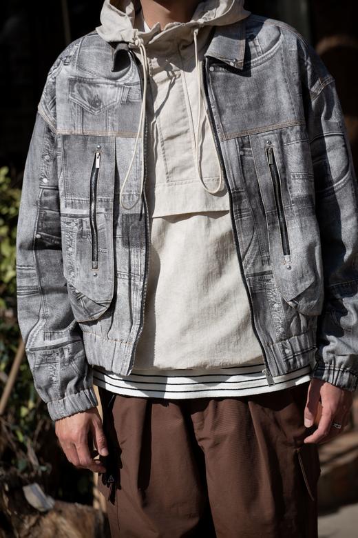 W411172929复古做旧夹克 商品图1