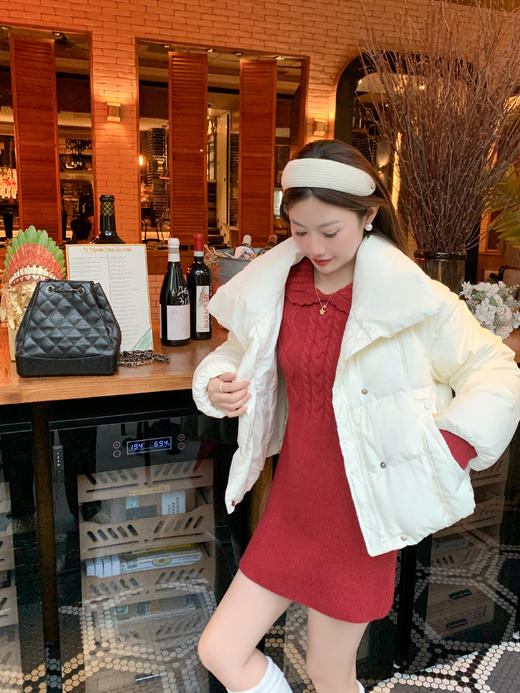 <曾小咸推荐>现货秒杀 ！微信超特价！毛织连衣裙 日常199.99 立减110 秒杀89.99！！ 商品图10