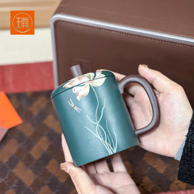 璞实大器合美原矿紫砂杯国省双大师吴小楣作品