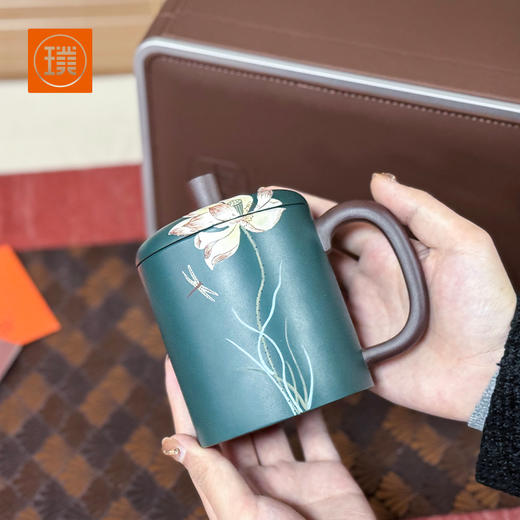 璞实大器合美原矿紫砂杯国省双大师吴小楣作品 商品图0