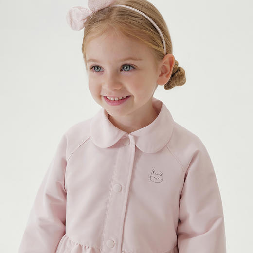 【三防】马克珍妮女童甜美软防护外套2025年春装新款250206/551597 商品图3