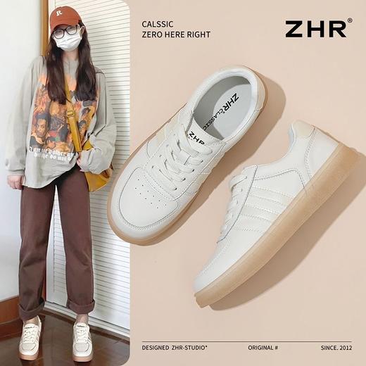 ZHR则则软底轻便小白鞋2025春秋季新款百搭休闲板鞋校园风ins女鞋 商品图1