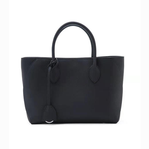 英伦优雅风，出口外贸手工包！2025小众通勤包跨境头层荔枝纹软牛皮手提斜挎包女款！ 商品图1