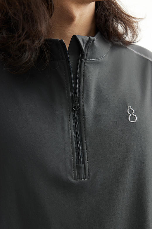 吃茶去chichaqu25明线速干吸湿排汗棉感防晒轻量长袖T恤运动户外 商品图7