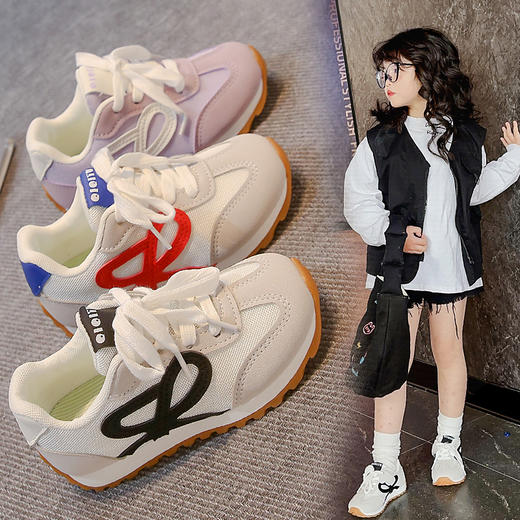 【春季上新69元/双】儿童阿甘鞋春秋季轻薄款男女童休闲运动鞋子聚 商品图1