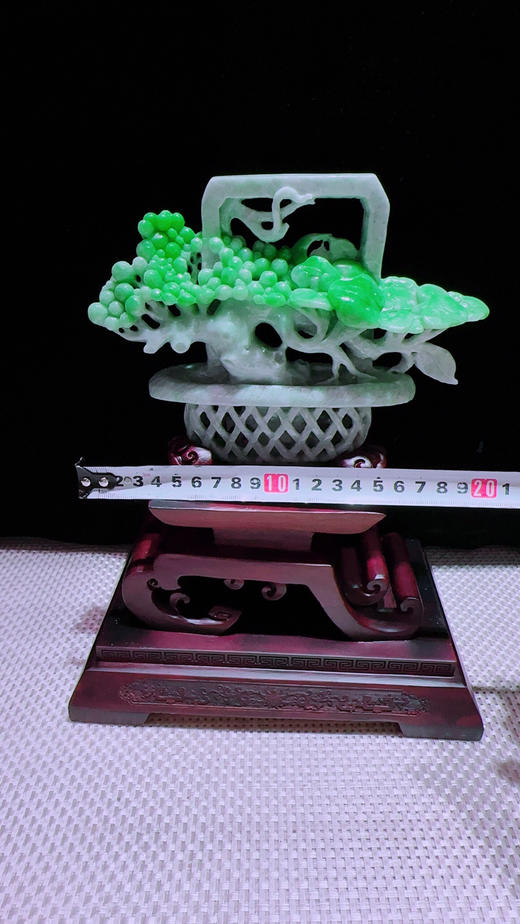 620847翡翠摆件【一览富贵】 商品图1