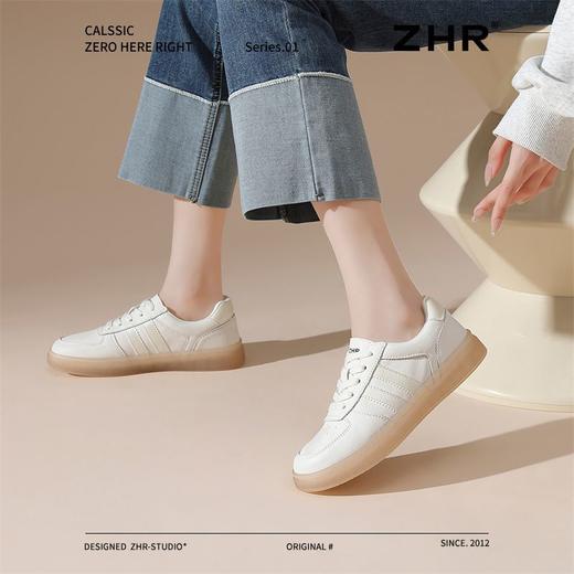 ZHR则则软底轻便小白鞋2025春秋季新款百搭休闲板鞋校园风ins女鞋 商品图7
