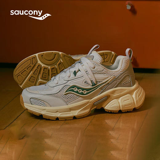 Saucony索康尼 2K CAVALRY男女款休闲复古舒适经典运动骑士鞋 商品图2