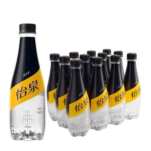 可口可乐怡泉苏打水汽水400ml*12 商品图0