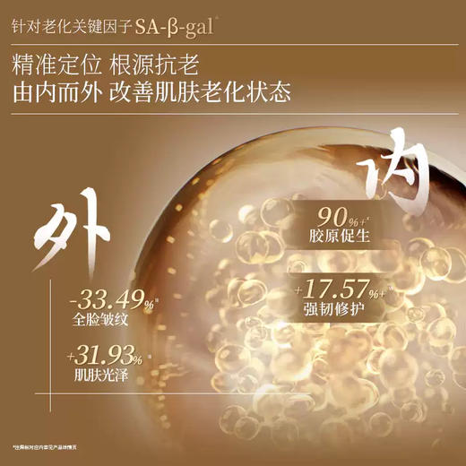 【进阶抗皱精华】佰草集御龄精华液淡化皱纹修护紧致抗皱淡 金御龄精华液 商品图3