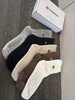 lu家男女同款坑条棉袜 透气健身运动百搭袜 商品缩略图4