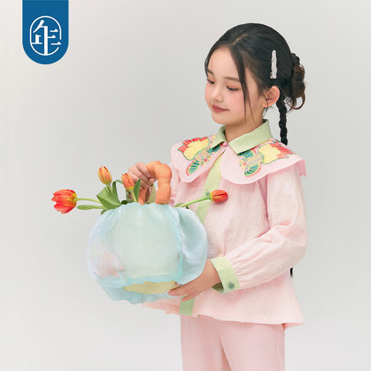 年衣2025春季新款手提包原设计古风斜挎包手拿小包浮光跃金提包 商品图1