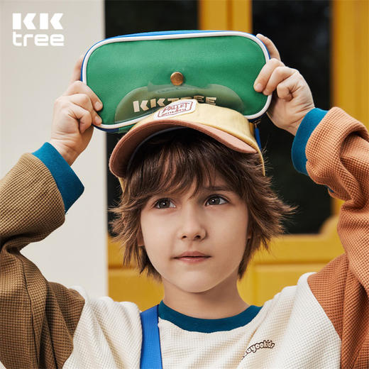 【板牙专属】KK树英伦学院复古笔盒KQ23128&奇点计划笔袋KQ23119 商品图7