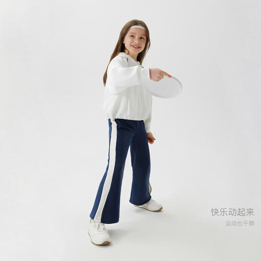 马克珍妮男女童透气空气棉运动外套儿童卫衣2025年春装新款550321 商品图1