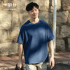 十如仕圆领华夫格短袖T恤吸湿速干短袖男士休闲舒适T-T19-02 商品缩略图0