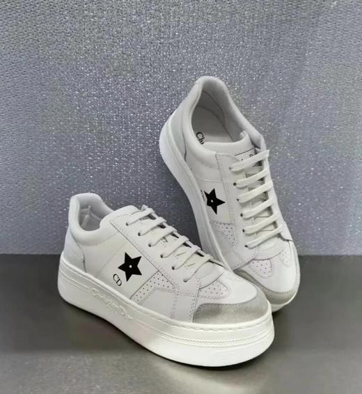 重磅渠道  Star厚底运动鞋  增高小白鞋   三色入厚底休闲鞋 商品图0