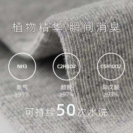 艾草香薰防臭中筒抗菌吸汗袜 商品图2