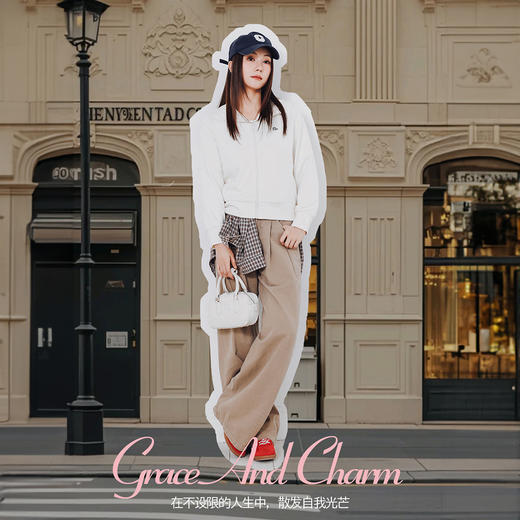 SAKURA樱花 砂洗直筒裤/轻氧弯刀裤/卫裤 春季休闲长裤 舒适 尽显时尚魅力 多色可选 商品图0