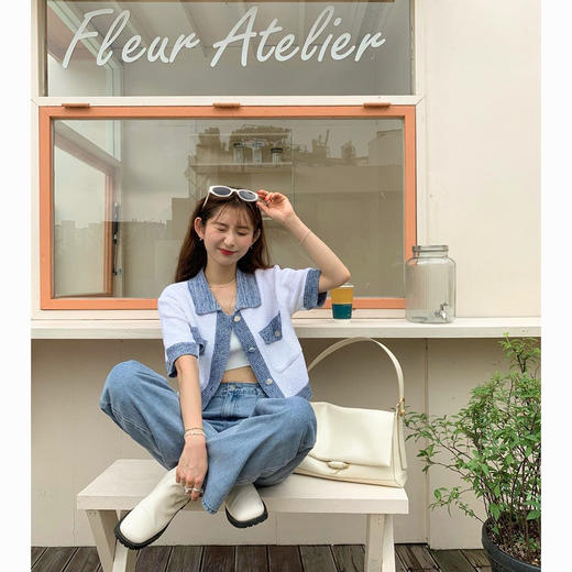 出口韩国！2025小众设计崔秀英腋下包大号油蜡牛皮通勤邮差包单肩女包包！ 商品图3