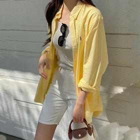 【Triuuchu 春秋款高线衬衫】“又酷又娇”的衬衫时代又又又开始了 多巴胺颜色 简约不挑人 时尚百搭💕