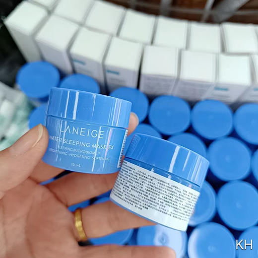 3个 兰芝 夜间修护睡眠面膜（免洗式）补水保湿 15ml 中样 商品图4