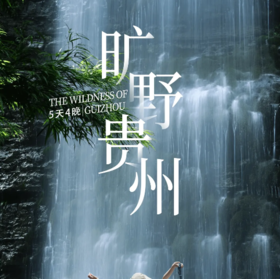 5天【旷野贵州】螺丝壳高山草甸-茂兰漏斗森林穿越-猴子沟蓝眼泪