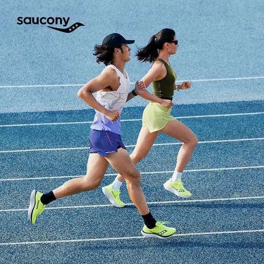 Saucony索康尼KINVARA15菁华K15男女款轻量竞速薄底跑步运动训练鞋 商品图4