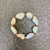 和田玉（白玉）原石手串18#/8颗/56.072g 商品缩略图0