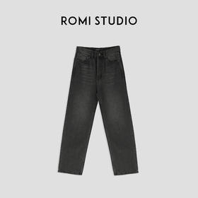 ROMI STUDIO炭黑色牛仔裤K2443/K2444