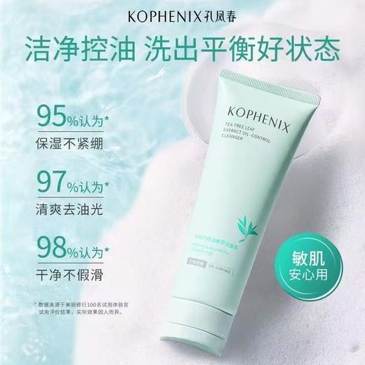 【春日集市】茶树叶控油菁萃洁面乳15g*2 商品图8