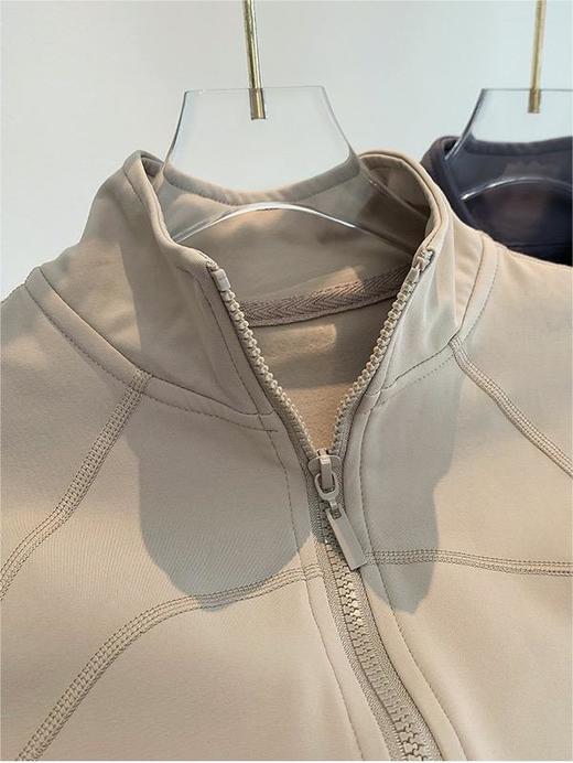 *【清仓】半醒power girl加绒短款瑜伽外套 内里加绒蓄热保暖绒感软糯亲肤 JK004 商品图2