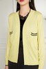 Le Malene 简约鹅黄色针织开衫外套 11526 商品缩略图3