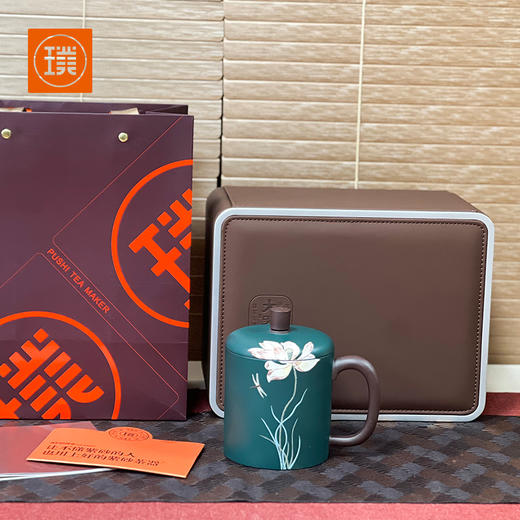 璞实大器合美原矿紫砂杯国省双大师吴小楣作品 商品图2