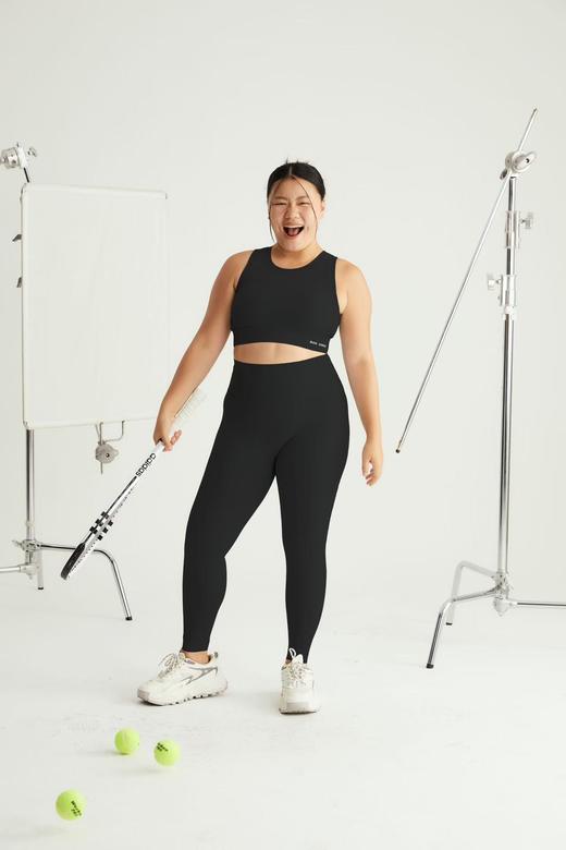 半醒裸感裤 高腰收腹不掉裆5A抗菌 PH0056 商品图3