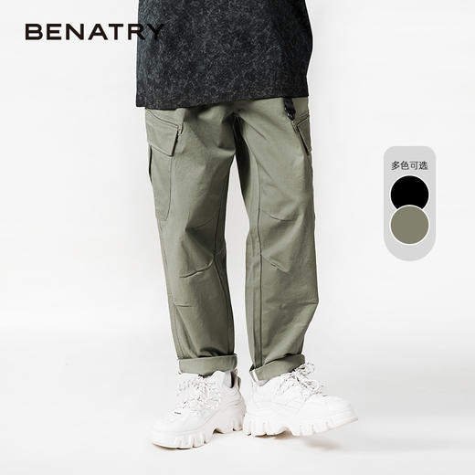 贝纳川时尚工装贴袋休闲裤长裤ECP132001 商品图0
