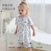 Domiamia宝宝短袖爬服新生儿衣服春夏季睡衣婴幼儿连体衣 商品缩略图5