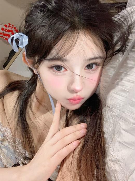 Doragina旗下｜小豆几｜14.2mm白狮参考着色中等直径  日抛 一盒十片装 商品图3