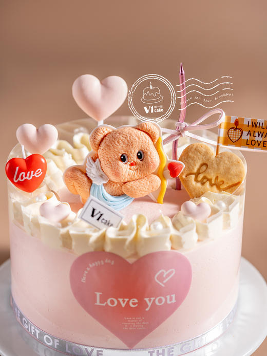 恋爱小熊蛋糕 商品图1
