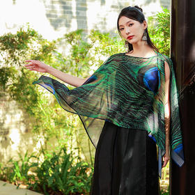 雀熙缘披肩 | 户外防晒室内空调房适用 | 现货加急发