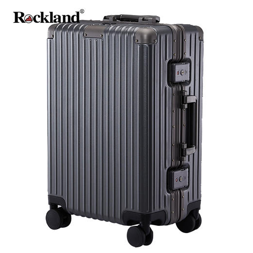 美国Rockland洛克兰追光者系列杯架铝框箱行李箱男女万向轮拉杆箱-CRX212C 商品图1