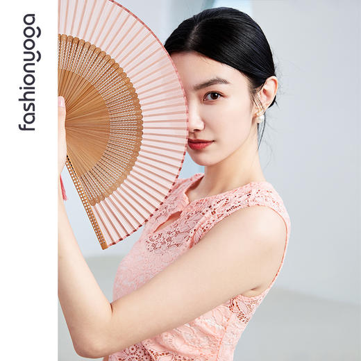 凡圣瑜伽新中式蕾丝背心 F15217 商品图6