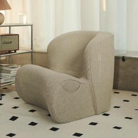 乐班护腰单人沙发客厅卧室沙发轻奢沙发单手可伶久坐不累童书匹配