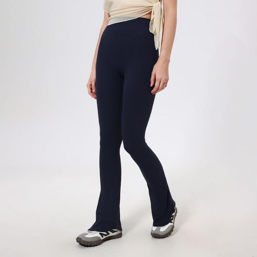 跃牌【禅语梵心】高腰显瘦云感马蹄裤修身防卷边瑜伽裤女提臀跑步运动裤健身CK3066 商品图1