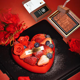 情人节蛋糕1个+生巧1盒