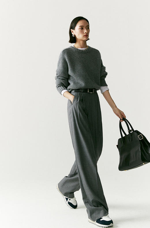 【高品质私服】【D家澳毛老爹裤】精纺毛料，高支高密澳毛，质感一流G0655-CC【无标出货 介意慎拍】 商品图5